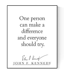 John kennedy quote for sale  Delivered anywhere in USA 