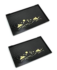 JapanBargain 2940x2, Set of 2 Japanese Serving Tray for sale  Delivered anywhere in USA 