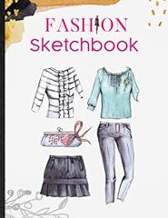 Fashion sketchbook. blank for sale  Delivered anywhere in USA 