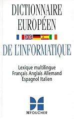 Dictionnaire européen informa d'occasion  Livré partout en France