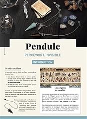 Pendule percevoir invisible d'occasion Pendule percevoir invisible d'occasion  Livré partout en France