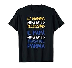Magliette Uomo Manica Corta Calcio Regalo Tifoso Del Parma Maglietta, usato usato  Spedito ovunque in Italia 