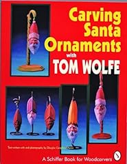 Carving santa ornaments for sale  Delivered anywhere in USA 
