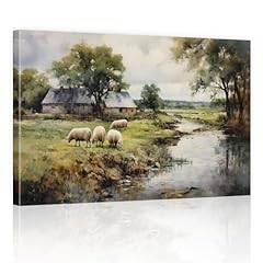 Framed canvas vintage for sale  Delivered anywhere in USA 
