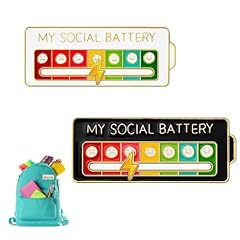 2pcs social battery for sale  Delivered anywhere in UK