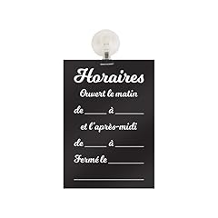 Panneau pvc horaires d'occasion  Livré partout en France