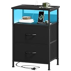 Somdot black nightstand for sale  Delivered anywhere in USA 