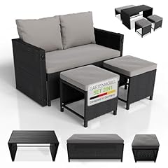 Juskys 2in1 polyrattan gebraucht kaufen  Wird an jeden Ort in Deutschland