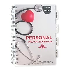 Personal medical journal for sale  Delivered anywhere in USA 