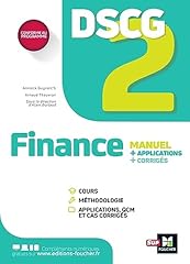 Dscg finance manuel d'occasion  Livré partout en France