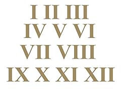 Vinyl roman numeral for sale  Delivered anywhere in UK