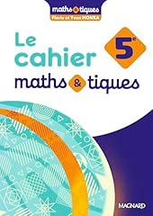 Maths tiques cahier d'occasion  Livré partout en France