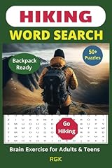 Hiking word search for sale  Delivered anywhere in UK