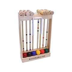 Amishtoybox.com deluxe croquet for sale  Delivered anywhere in USA 