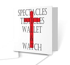 Spectacles testicles wallet for sale  Delivered anywhere in Ireland