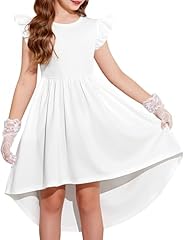 Arshiner white dress for sale  Delivered anywhere in USA 