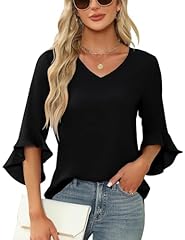 Qirno chiffon blouses for sale  Delivered anywhere in USA 
