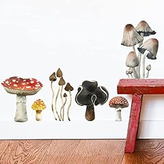 Watercolor mushroom wall for sale  Delivered anywhere in USA 