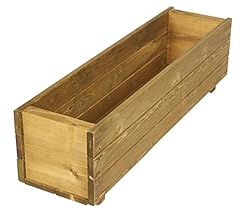 Wooden garden planter for sale  Delivered anywhere in UK