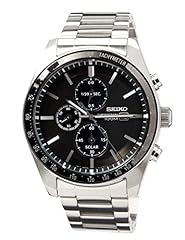 Seiko solar chronograph for sale  Delivered anywhere in USA 