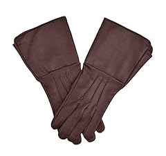 Leather gloves long for sale  Delivered anywhere in USA 