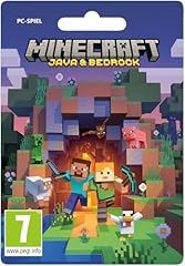 Minecraft java bedrock usato  Spedito ovunque in Italia 