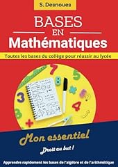 Bases mathématiques essentiel d'occasion  Livré partout en France