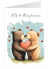 Watercolor bear happy for sale  Delivered anywhere in UK