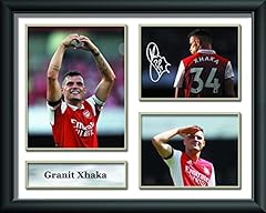 Granit xhaka autogramm gebraucht kaufen  Wird an jeden Ort in Deutschland