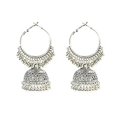 Oxidized jhumka bell for sale  Delivered anywhere in USA 