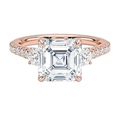 Carat asscher cut for sale  Delivered anywhere in USA 
