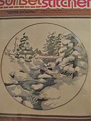 Winter snowfall embroidery for sale  Delivered anywhere in USA 
