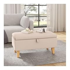 Inmozata linen footstool for sale  Delivered anywhere in UK