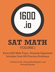 1600.io sat math for sale  Delivered anywhere in USA 