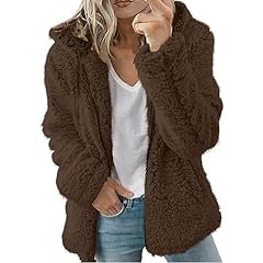 Amhomely fleece coats for sale  Delivered anywhere in UK