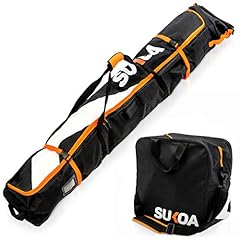Ski Bag and Ski Boot Bag Combo for Air Travel Unpadded for sale  Delivered anywhere in USA 