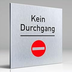 Türschilder24 aluminium dibon gebraucht kaufen  Wird an jeden Ort in Deutschland