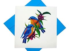 Bluebirds quilling card for sale  Delivered anywhere in USA 