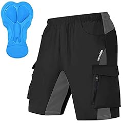 Men's Mountain Bike Shorts 3D Padded Bicycle MTB Shorts for sale  Delivered anywhere in USA 