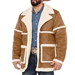 Muscularfit mens shearling for sale  Delivered anywhere in USA 