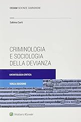 Criminologia sociologia della usato  Spedito ovunque in Italia 