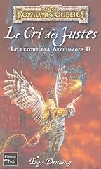 Cri justes d'occasion  Livré partout en France