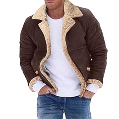 Wosjkdj shearling coat for sale  Delivered anywhere in USA 