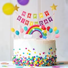Fuyamp rainbow cake for sale  Delivered anywhere in UK