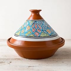 Tajine terracotta 32cm usato  Spedito ovunque in Italia 