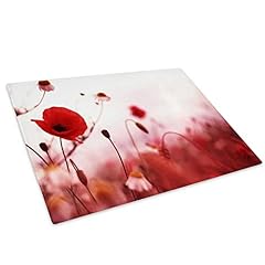 Red white poppy for sale  Delivered anywhere in UK