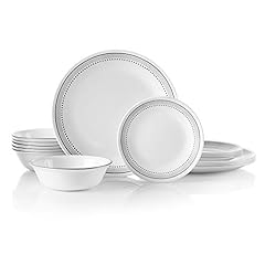 Corelle 18-Piece Service for 6, Chip Resistant, Mystic, used for sale  Delivered anywhere in USA 