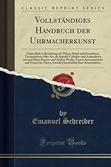 Vollständiges handbuch uhrmac gebraucht kaufen  Wird an jeden Ort in Deutschland