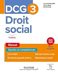 Dcg droit social d'occasion  Livré partout en France