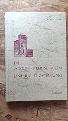 Adolf hitler schulen gebraucht kaufen  Wird an jeden Ort in Deutschland